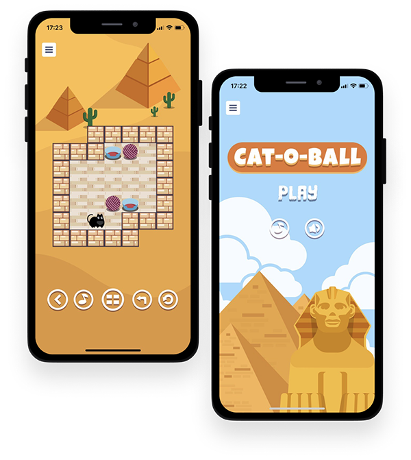 Cat-o-Ball Classic Sokoban B6 Mobile Games